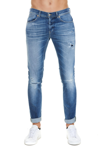 Dondup Distressed-detail Jeans In Blue