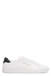Palm Angels Tennis Logo Low-top Sneakers In White
