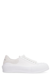 Alexander Mcqueen Deck Plimsoll Low-top Sneakers In White