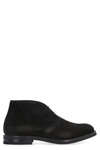 Church's Rider 3 Lw Suede Desert-boots In Black