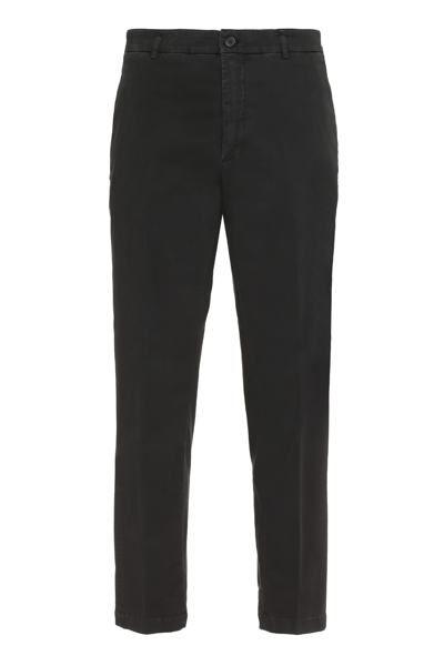 Department Five George Cotton Trousers In Black