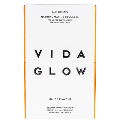 Vida Glow Natural Marine Collagen Sachets - Mango