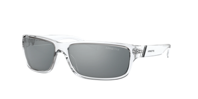 Arnette Light Grey Rectangular Mens Sunglasses An4271 26346g 63