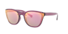 Armani Exchange Woman Sunglass Ax4097s In Mirror Rose Gold