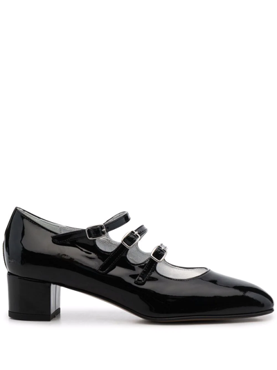 Carel Kina Patent-leather Pumps In Black