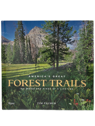 Rizzoli America's Great Forest Trails Hardback Book In Green