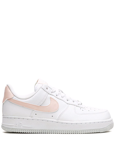 NIKE AIR FORCE 1 '07 NEXT NATURE "WHITE/PALE CORAL/BLACK" SNEAKERS