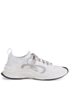 Gucci Run Lace-up Sneakers In White