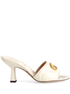 Gucci Gg Marmont Sandals In White