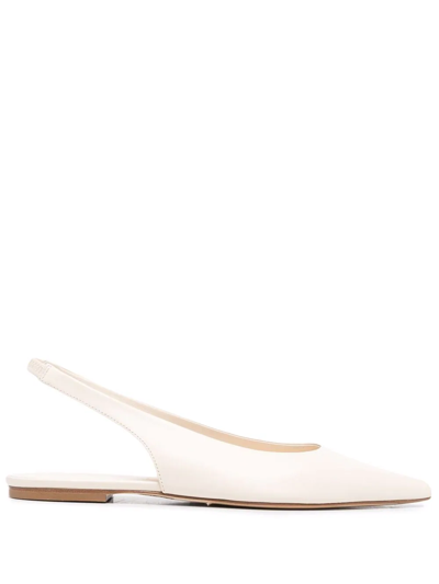 Aeyde Slingback Ballerina Shoes In Neutrals