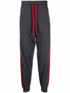 ANTONELLA RIZZA SIDE STRIPE-DETAIL TRACK PANTS