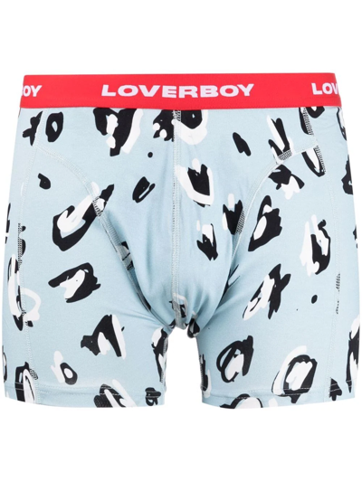 Charles Jeffrey Loverboy Logo-waistband Boxers Set Of 2 In Blue