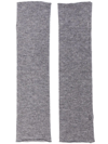 Lisa Yang Aspen Cashmere Fingerless Gloves In Grey