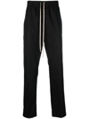 RICK OWENS DROP-CROTCH DRAWSTRING TROUSERS