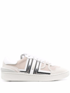 LANVIN LOW-TOP SUEDE TRAINERS