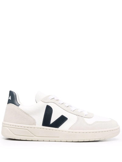 Veja V-10 Low-top Sneakers In White