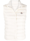 MONCLER LOGO-PATCH PADDED GILET