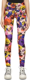 R13 Multicolor Twin Fantasy Edition Paneled Leggings In 94 High Contrast Col