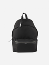 SAINT LAURENT CITY BACKPACK IN NYLON AND LEATHER