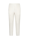 Issey Miyake Straight Leg Pants In Ivory