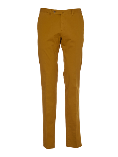 Pt01 Orange Cotton Trousers