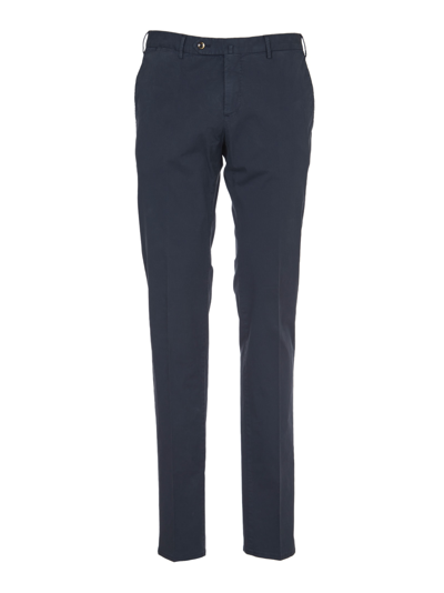 Pt01 Blue Cottone Trousers