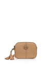Tory Burch Mcgraw Leather Camera Bag In Tiramisu