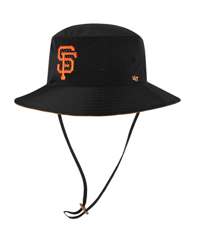 47 Brand Men's Black San Francisco Giants Panama Pail Bucket Hat