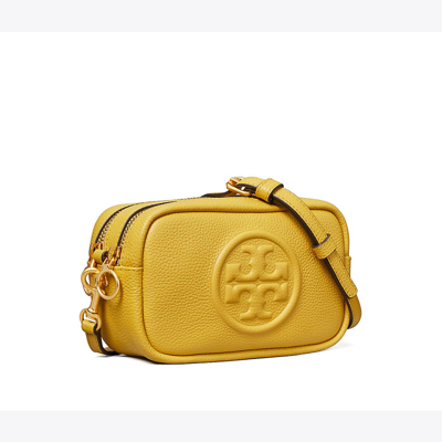 Tory Burch Perry Bombé Mini Bag In Gold