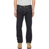 Evisu Geometric Embroidered Slim-fit Jeans In Indw Indw