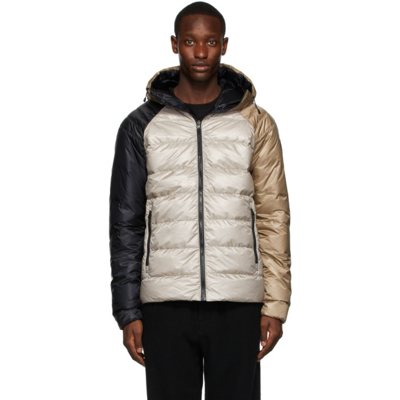 Canada Goose Reversible Taupe Down Legacy Jacket In Brown