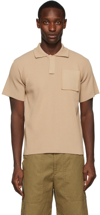 JACQUEMUS BEIGE 'LE BAUNHILA POLO' POLO