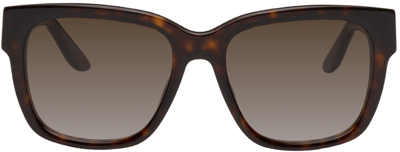Givenchy Tortoiseshell Rectangular Sunglasses In 0086 Hvn