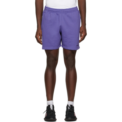 Adidas X Humanrace By Pharrell Williams Purple Humanrace Basics Shorts
