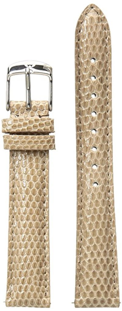 Michele Urban Mini 16mm Cashmere Lizard Watch Strap Ms16aa030274 In Grey