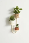 Urban Outfitters Wall Mounted Plant Stand In Cream