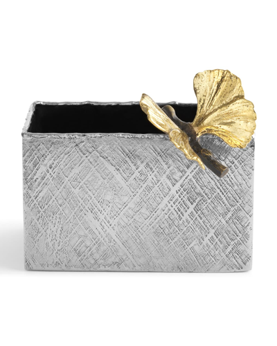Michael Aram Butterfly Ginkgo Sugar Caddy In Silver