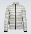 Canada Goose Crofton Water Resistant Packable Quilted 750 Fill Power Down Jacket In Silverbirch