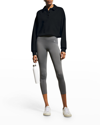 Alo Yoga Polo Club Henley Pullover Sweatshirt In Black
