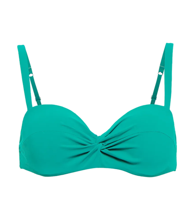 Karla Colletto Basics Bikini Top In Sea