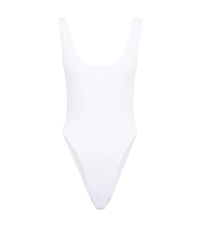 Norma Kamali Marissa One-piece Swimsuit In White