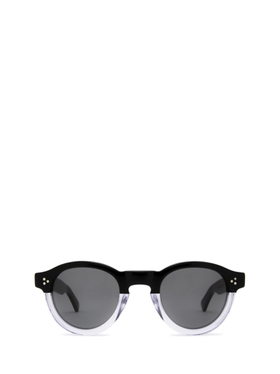 Lesca Gaston Black Gradient Sunglasses