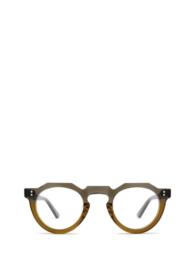 Lesca Pica Grey / Cognac Glasses