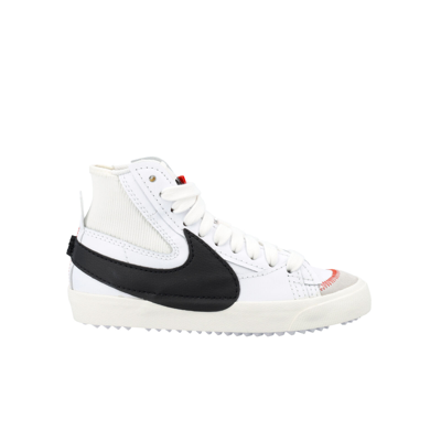 Nike Blazer Mid '77 Jumbo Sneakers In White/black