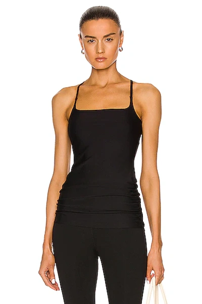 Nylora Barre Tank In Black