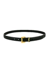 Saint Laurent Monogramme Belt In Noir