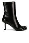 Balenciaga Fetish Booties In Black