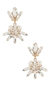 ANTON HEUNIS DANGLY UPSIDE DOWN FAN EARRING