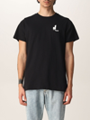 Isabel Marant Cotton Tshirt With Logo In Schwarz