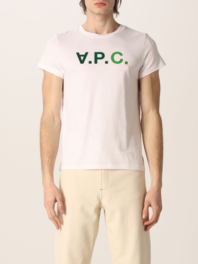 Apc T-shirt A.p.c. Men Color Green